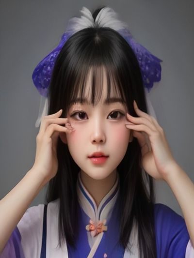 书房电脑屏幕亮起，显示视频平台界面，蓝色调光线