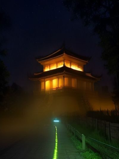 夜景中霓虹灯下的城市街道，暗示夜间娱乐场所